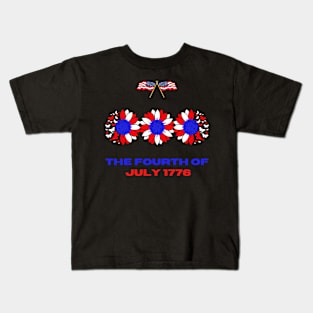 The Fourth Of July 1776 Kids T-Shirt